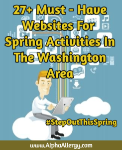 Websites for planning things to do in DC this spring