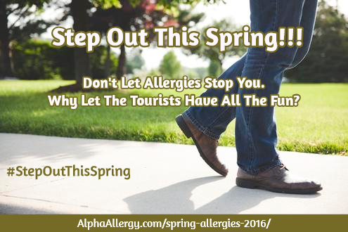 Step Out This Spring Despite Allergies
